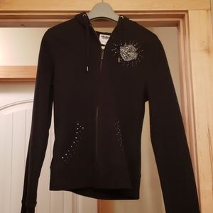 Harley Davidson zip up hoodie